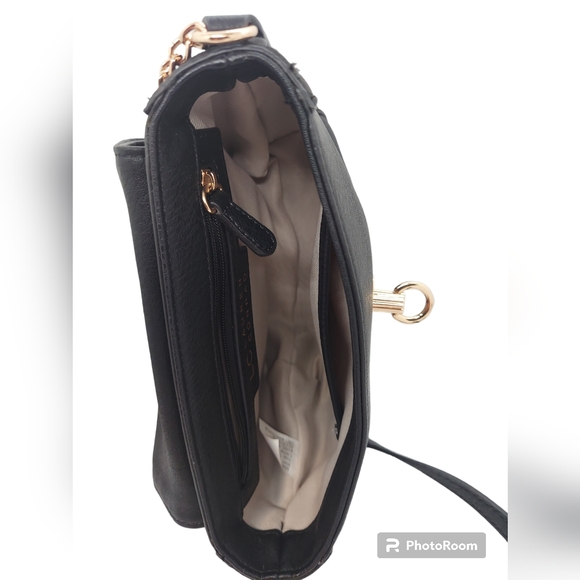 Lauren Conrad Black Crossbody Purse - Picture 7 of 13